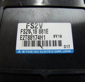 Mazda Engine Computer 2WD